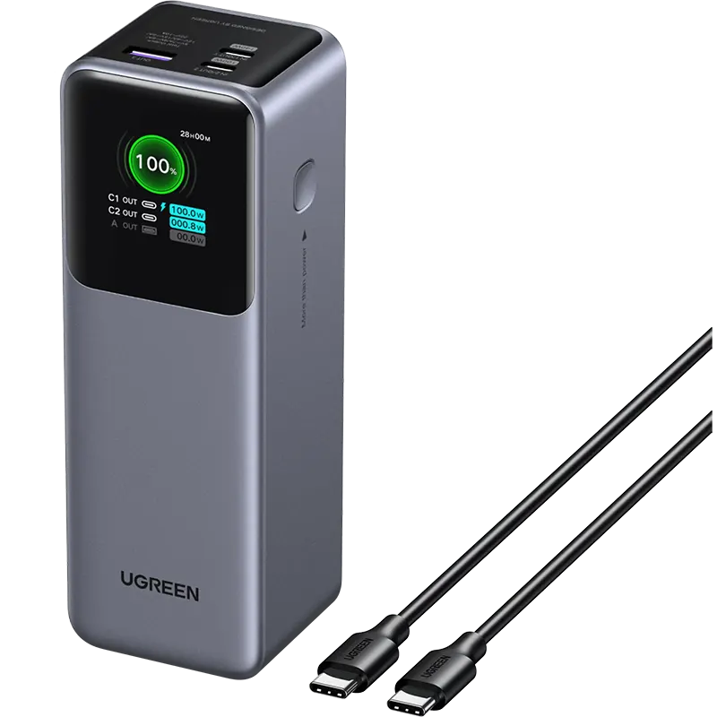 UGREEN PB726 25000mAh 200W Laptop Portable Power Bank Mascom International.webp